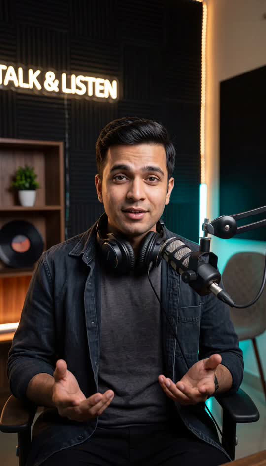 Rohan · Talk show host — AI presenter, English sample