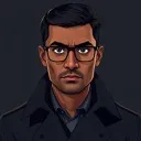Arjun — English True Crime AI Voice Character