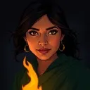 Naina — English Campfire Story AI Voice Character